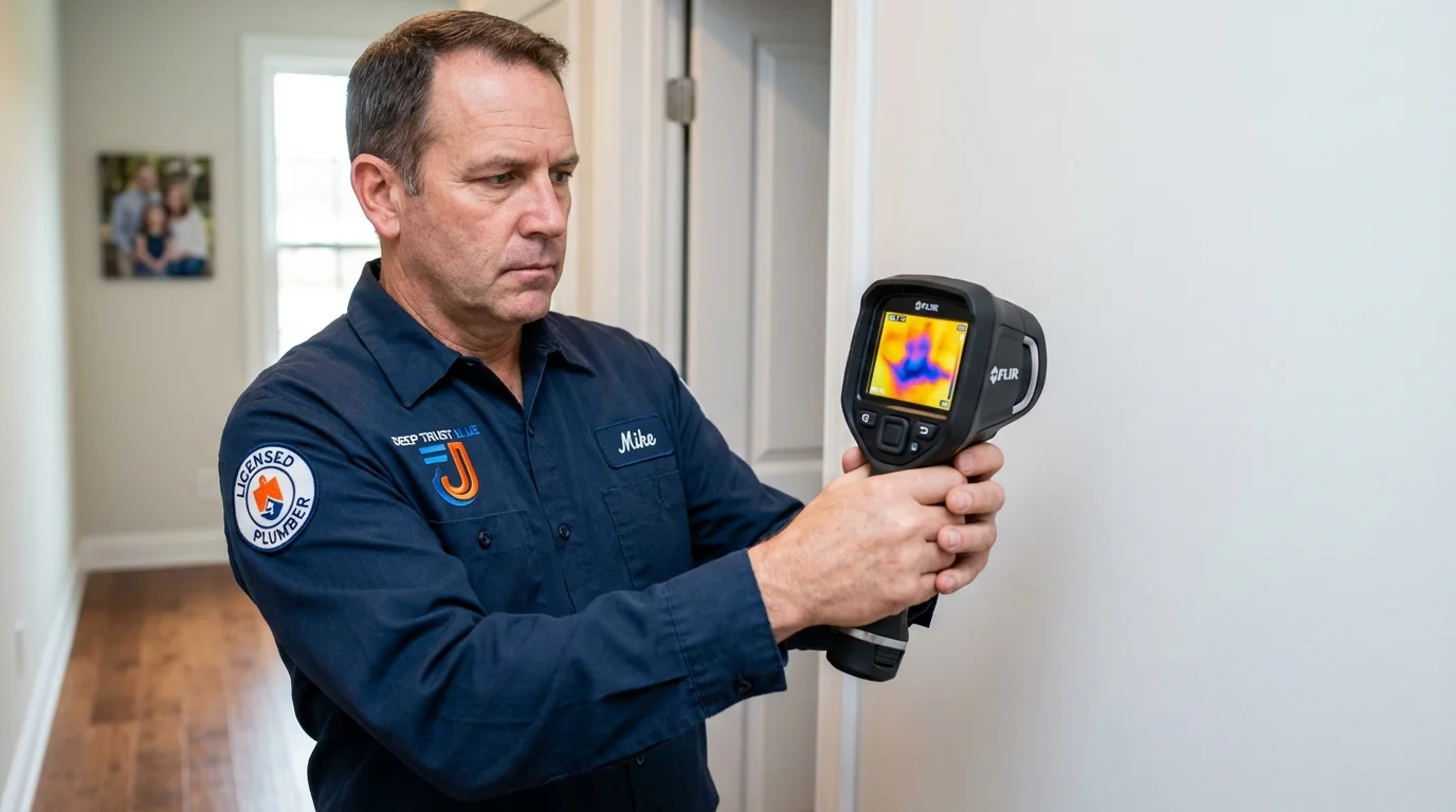 Thermal imaging leak detection by Johns Plumbing LLC in Ripley